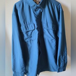 Duluth Trading CoolPlus Work Shirt Button-up Breathable Mens Large